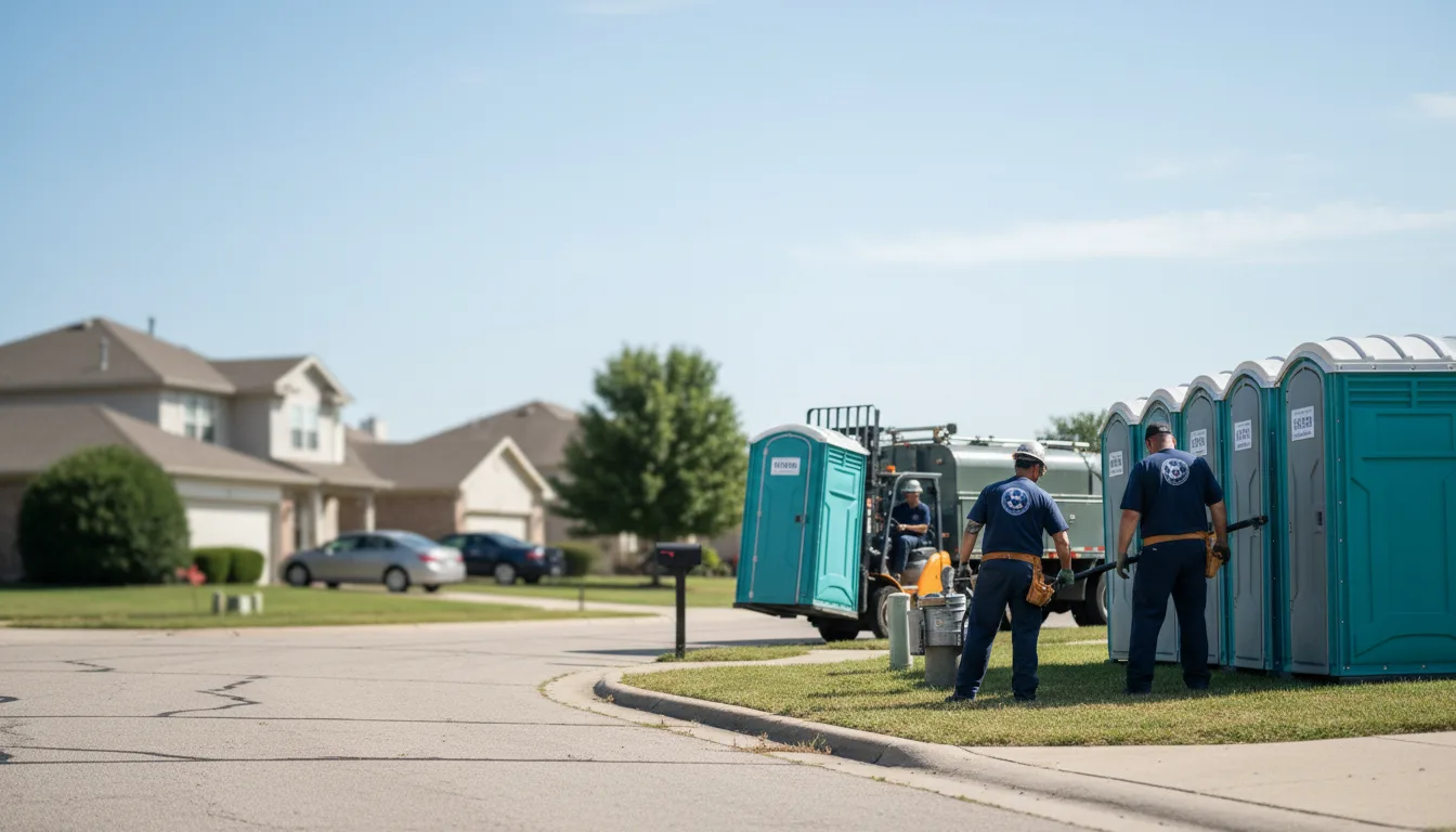 Porta Potty Rental in Brookfield, MO near me